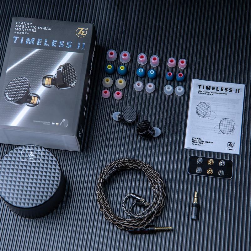 Monitor intra-auricular Linsoul 7Hz Timeless II, fones de ouvido